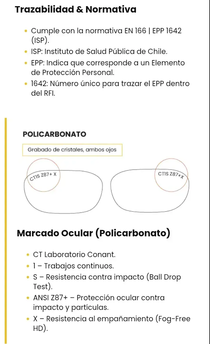 Gafas de Seguridad CAT con Protección UV - 5