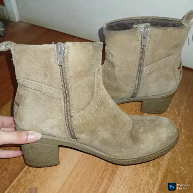 Botines beige Panama Jack con cierre - 2