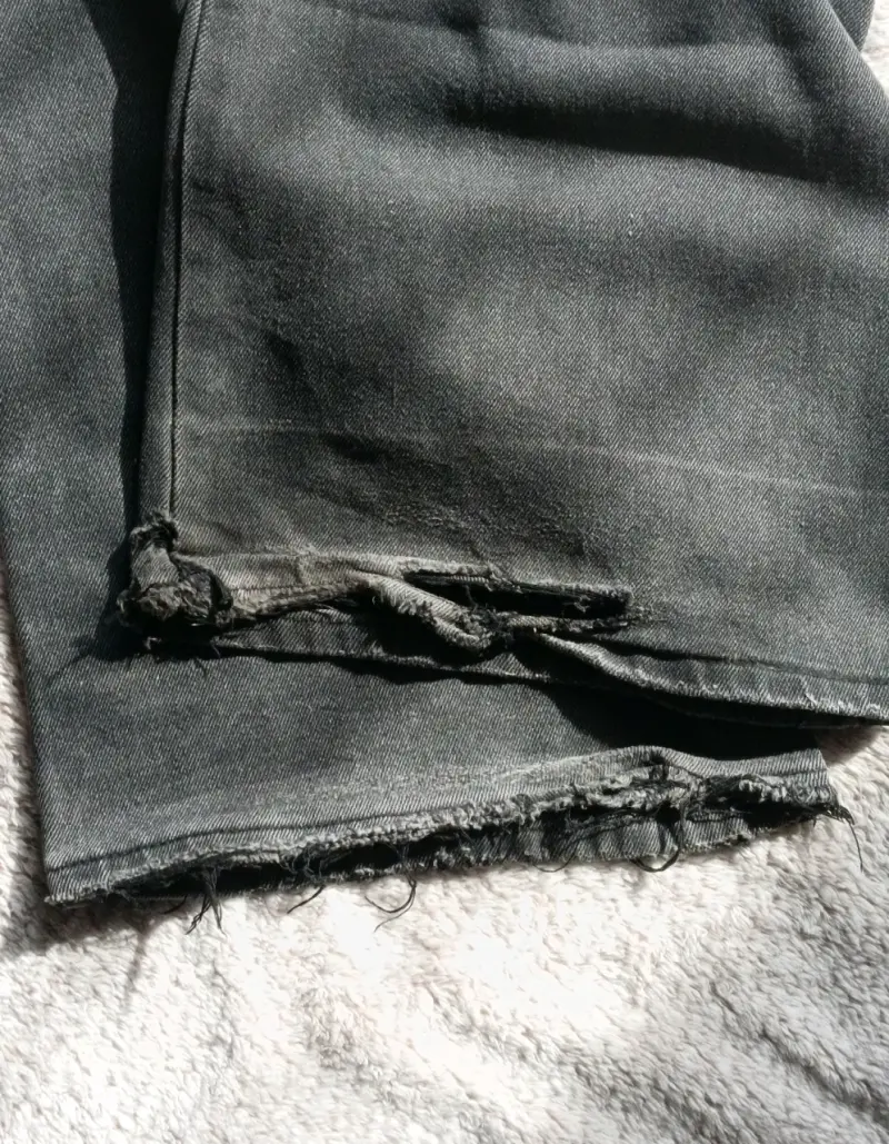 Jeans grises desgastados cluster teens - 3