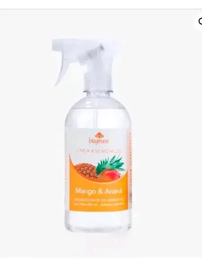 Aromatizante de ambientes Biogreen Mango Ananá 500 ml - 1