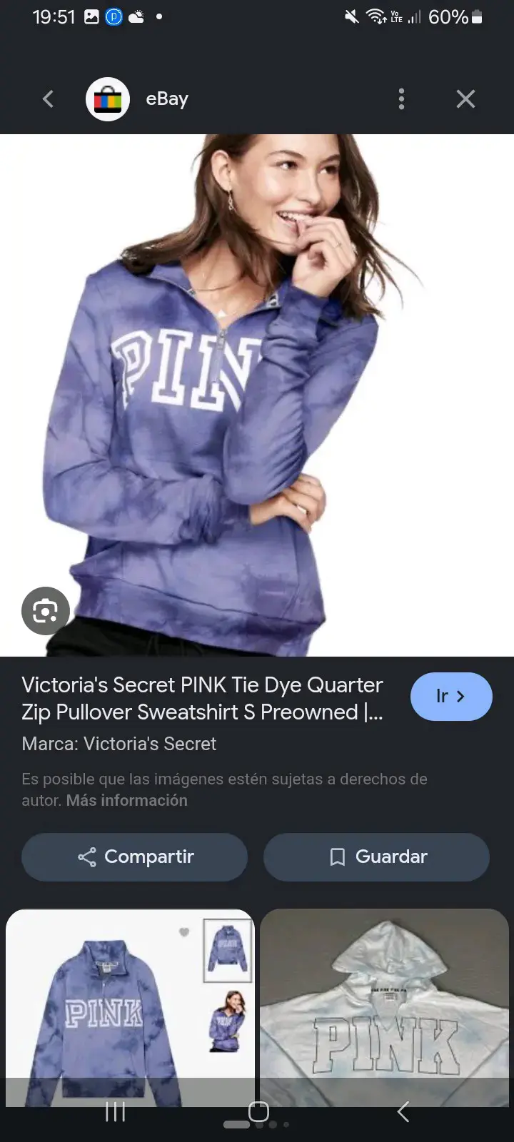 Polerón Tie-Dye Marca Pink - 4