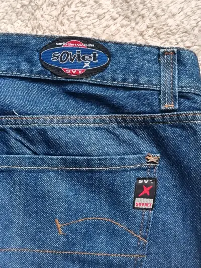 Baggy jeans Soviet denim - miniatura 4