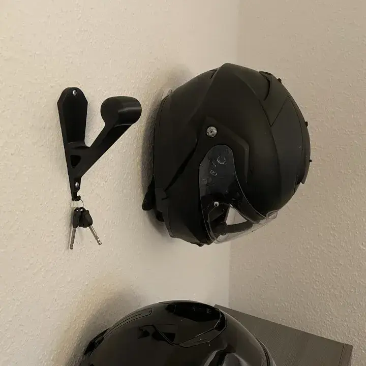 Soporte de Pared para Casco de Moto - 2