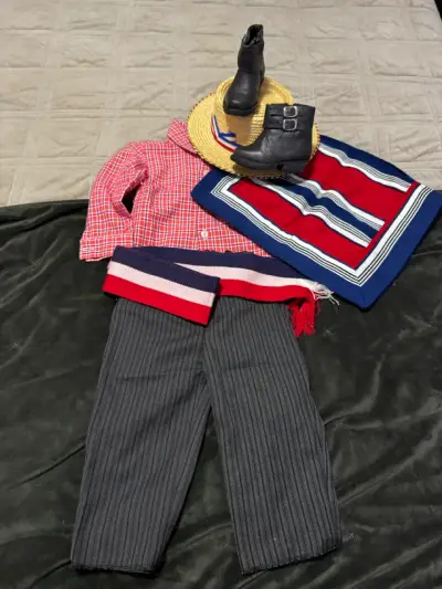 Conjunto de Huaso Infantil Completo con Botas - miniatura 1