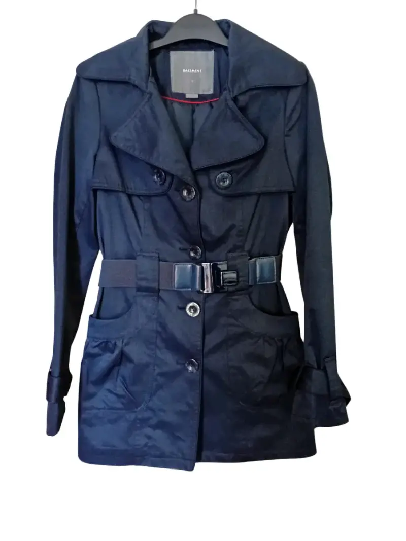 Trench azul oscuro Basement - 1