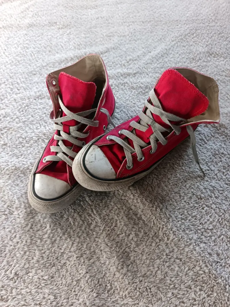 Zapatillas rojas Converse - 1