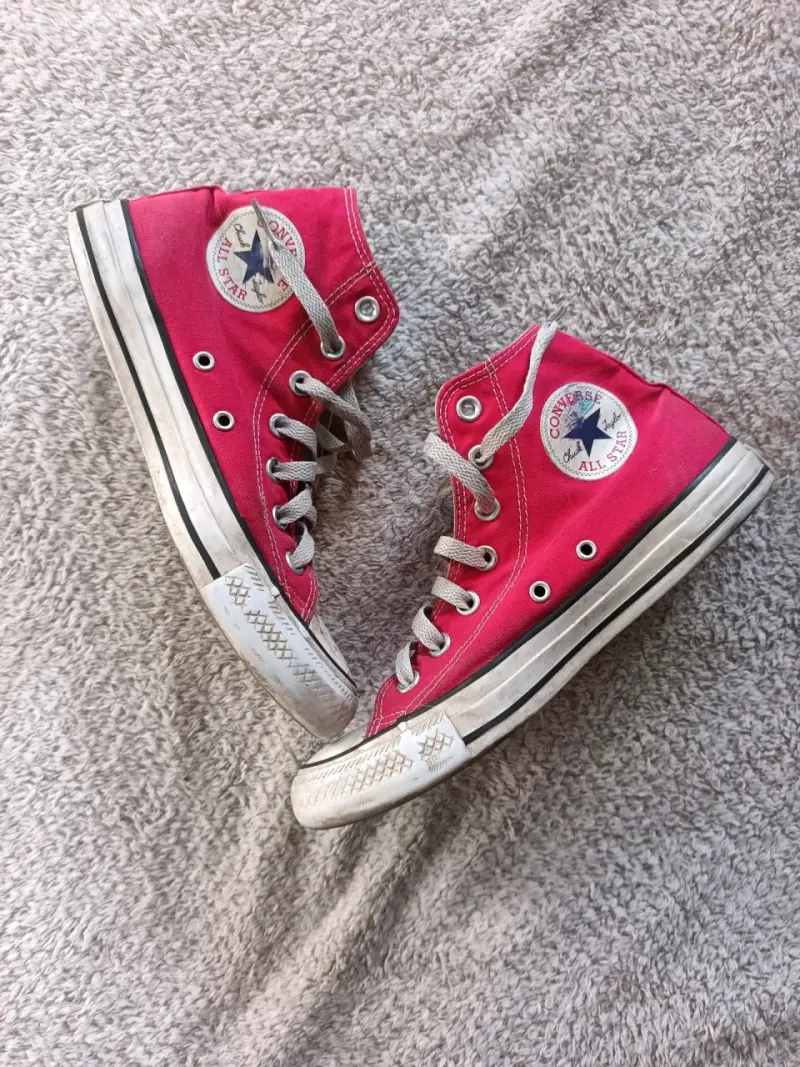 Zapatillas rojas Converse - 3