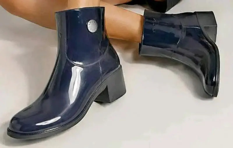 Botines de lluvia azul Bimba y Lola talla 37 - 1