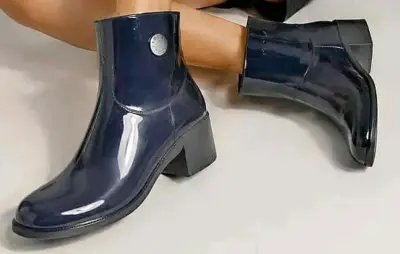 Botines de lluvia azul Bimba y Lola talla 37 - miniatura 1