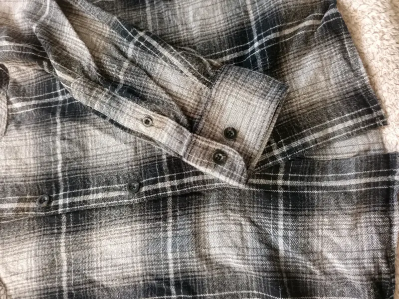 Camisa gris a cuadros Chisel - 3