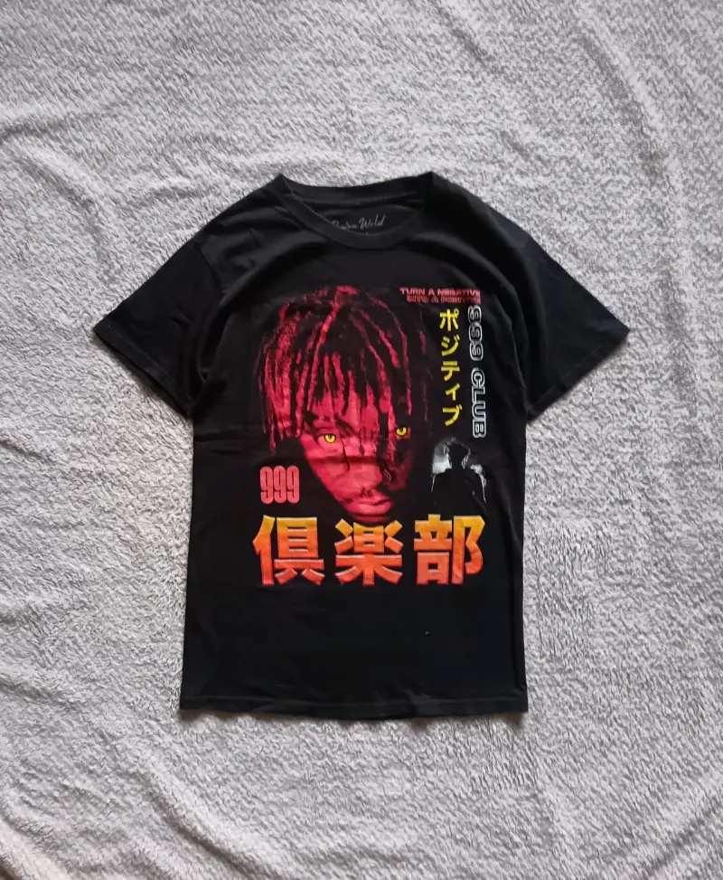 Polera negra Juice wrld