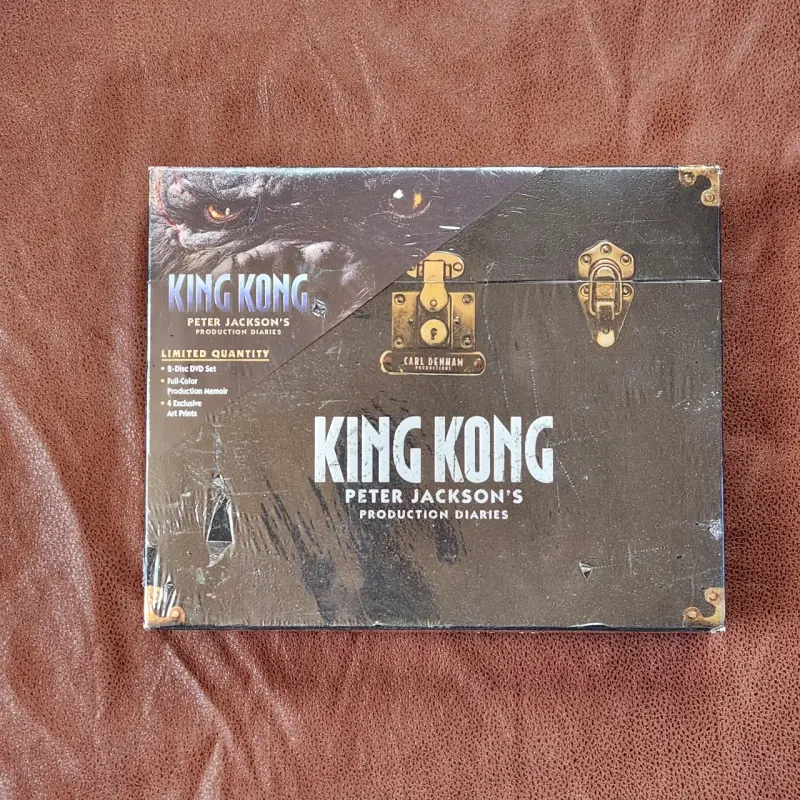 DVD portafolio coleccionista de King Kong 2005 - 1