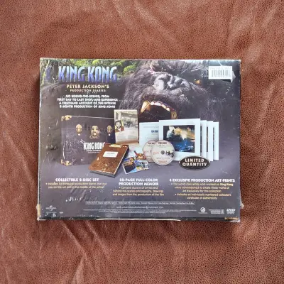 DVD portafolio coleccionista de King Kong 2005 - miniatura 2