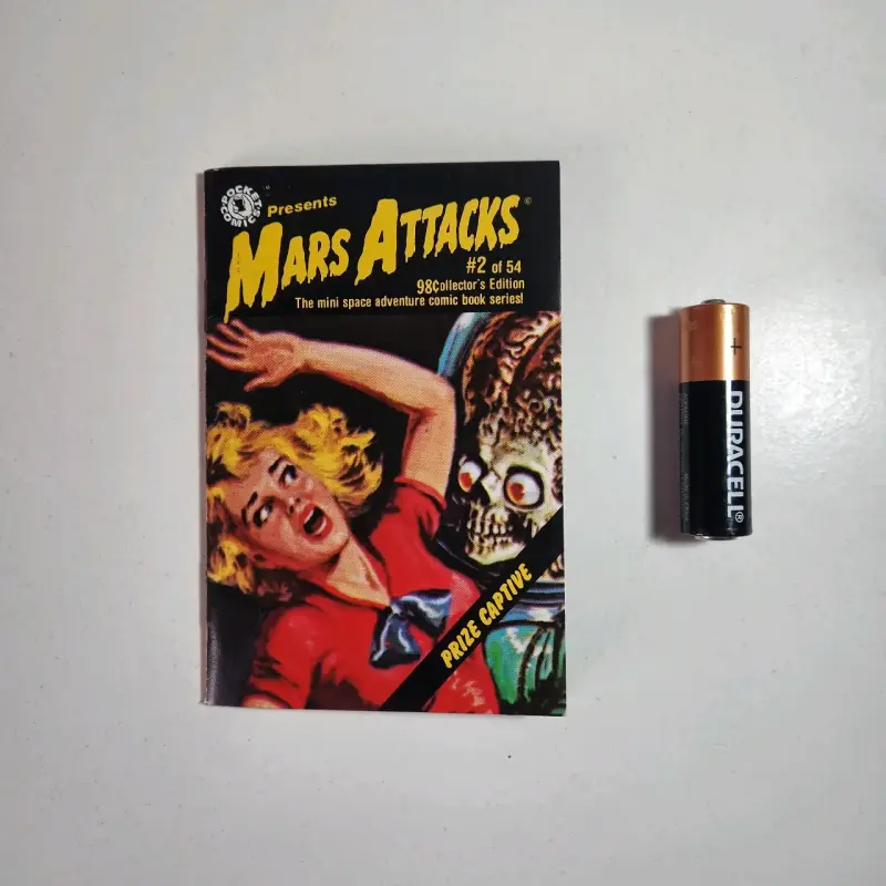 TOPPS, MINI COMIC MARS ATTACKS #2, 1988 🛸🔫🇺🇸 - 1