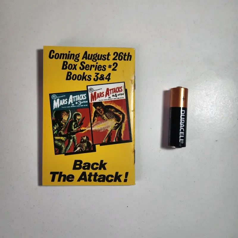 TOPPS, MINI COMIC MARS ATTACKS #2, 1988 🛸🔫🇺🇸 - 2
