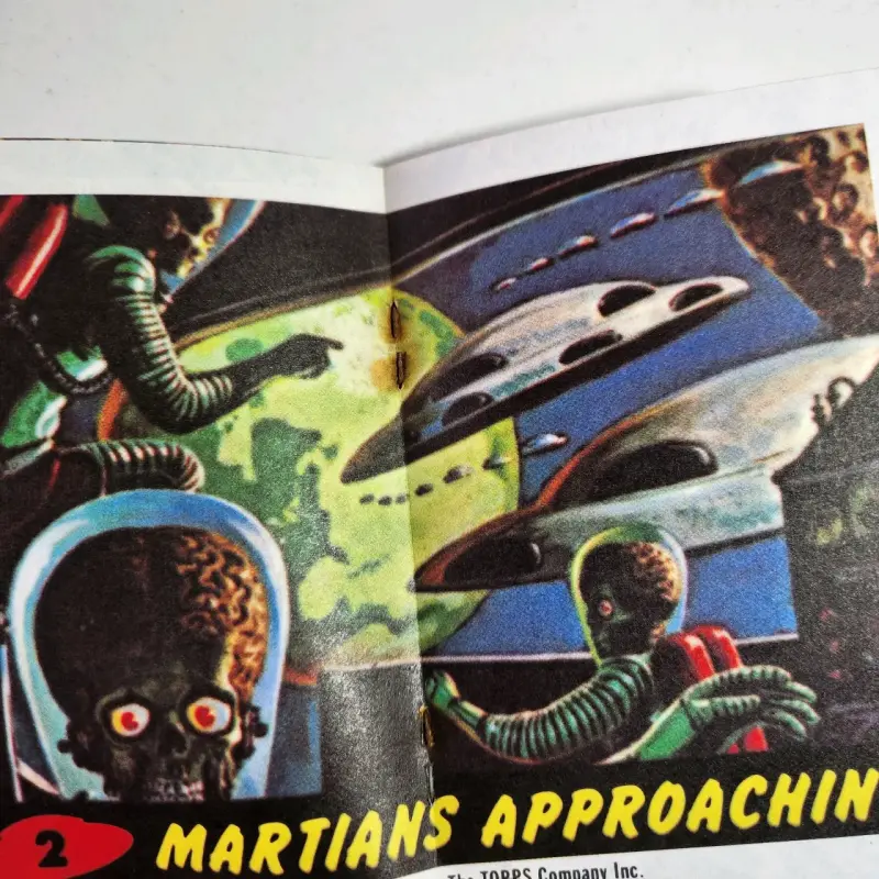 TOPPS, MINI COMIC MARS ATTACKS #2, 1988 🛸🔫🇺🇸 - 3