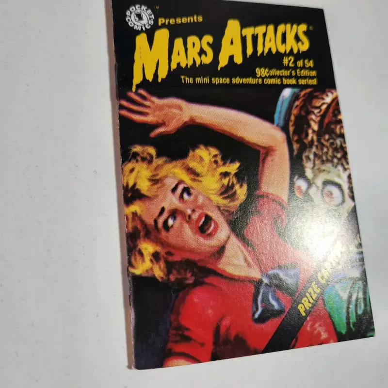 TOPPS, MINI COMIC MARS ATTACKS #2, 1988 🛸🔫🇺🇸 - 5