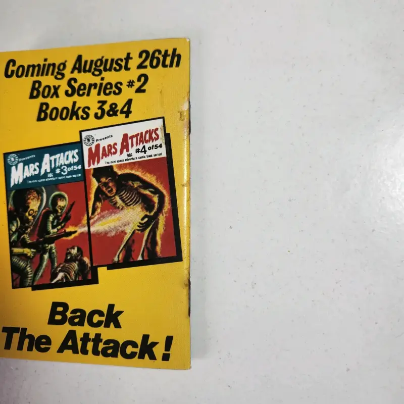 TOPPS, MINI COMIC MARS ATTACKS #2, 1988 🛸🔫🇺🇸 - 6