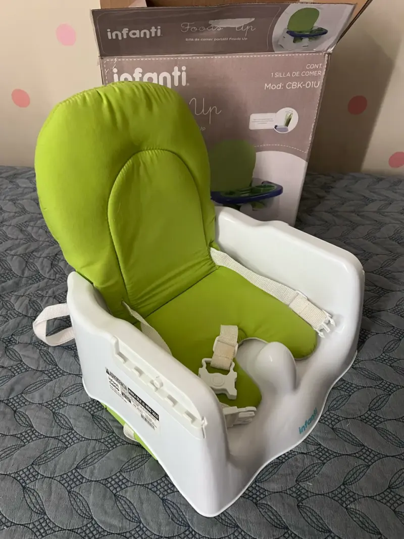 Silla de Comer Portátil Infanti Verde - 3