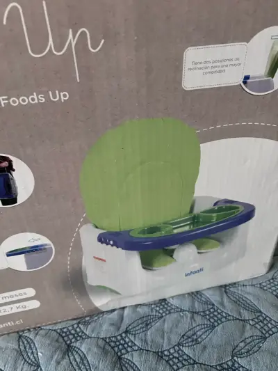 Silla de Comer Portátil Infanti Verde - miniatura 6