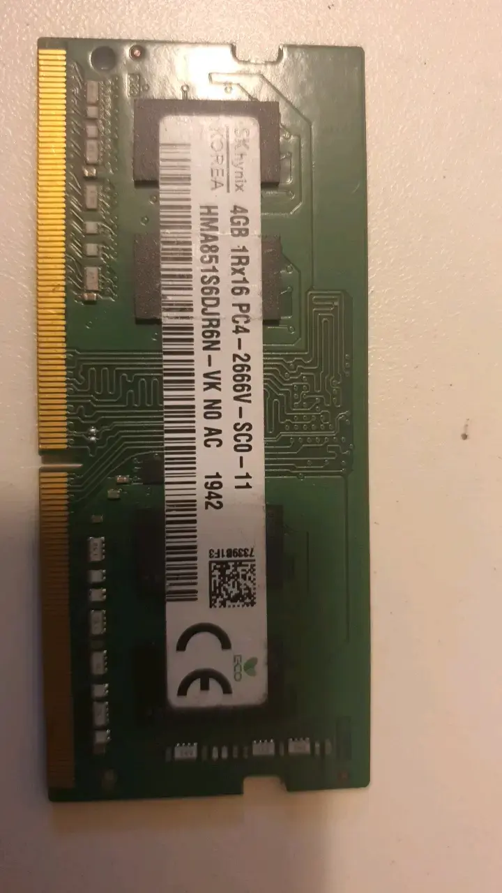 Memoria RAM SK Hynix 4GB DDR4 2666MHz - 2