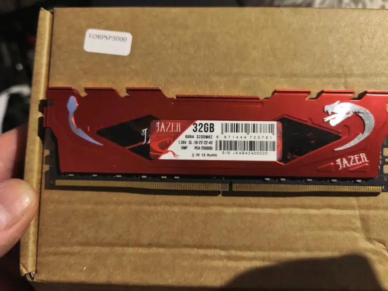 Conversable!Memoria RAM Jazer 32GB DDR4 3200MHz - 1