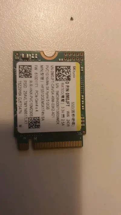 SSD SK Hynix 512GB PCIe NVMe M.2 - miniatura 2