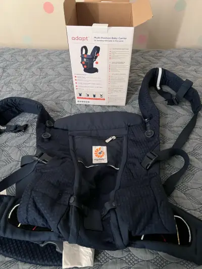 Portabebés ergonómico Ergobaby Adapt azul - miniatura 4