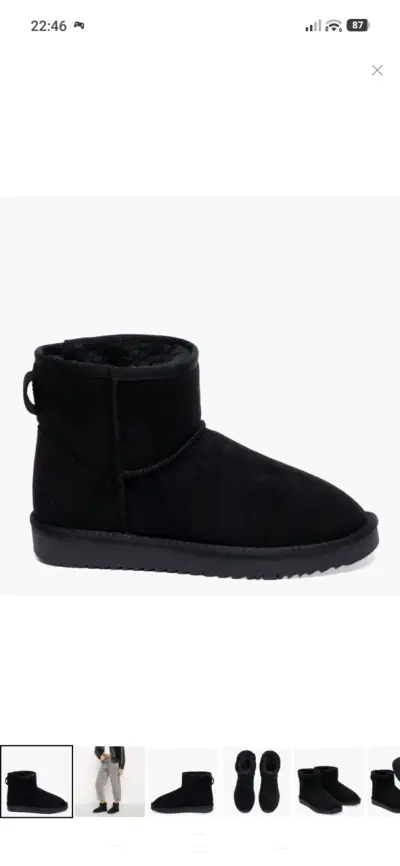 Bota negro mujer Sybilla - miniatura 4