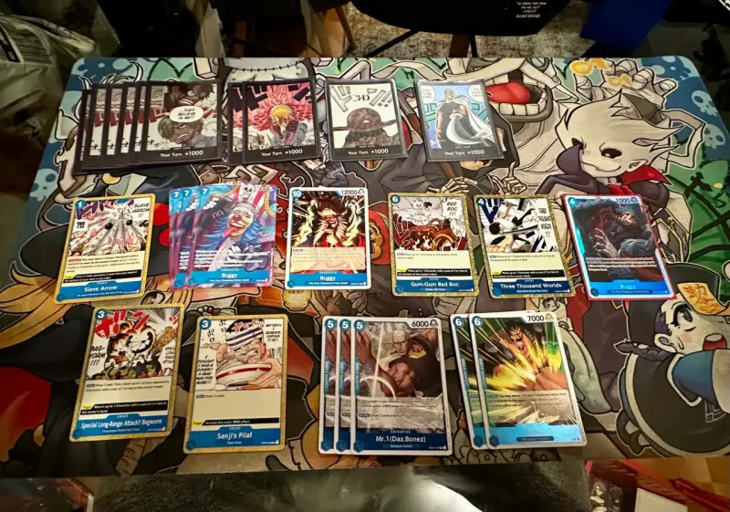 Deck Buggy azul one piece tcg - 1
