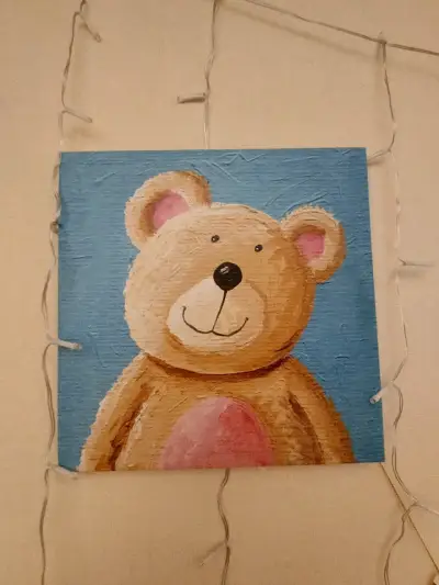 Cuadros decorativos infantiles de animales - miniatura 1