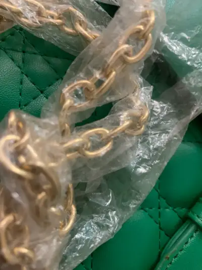 Cartera verde estilo Dior - miniatura 4