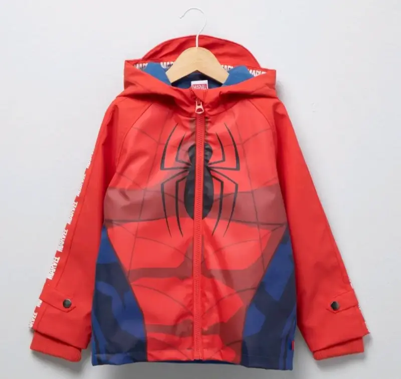 Chaqueta impermeable infantil Spiderman Marvel - 1