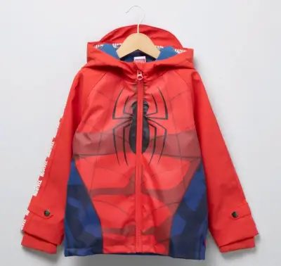 Chaqueta impermeable infantil Spiderman Marvel - miniatura 1