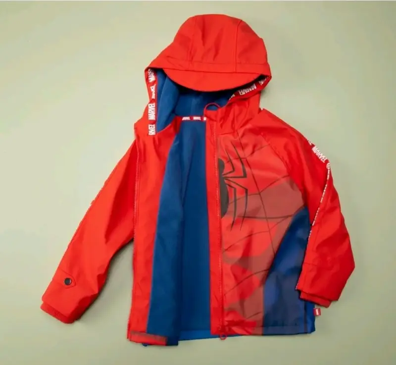 Chaqueta impermeable infantil Spiderman Marvel - 2