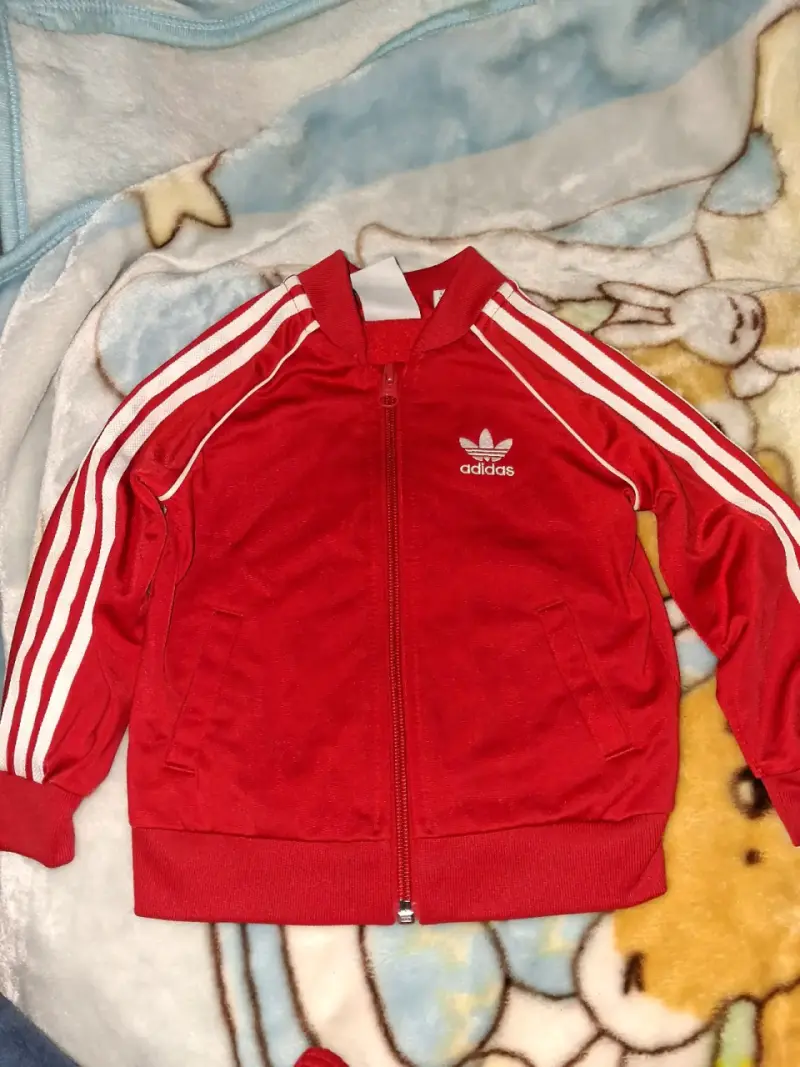 Conjunto deportivo infantil rojo Adidas - 3