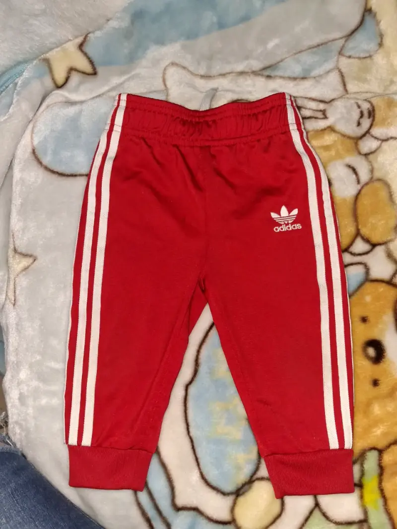 Conjunto deportivo infantil rojo Adidas - 4