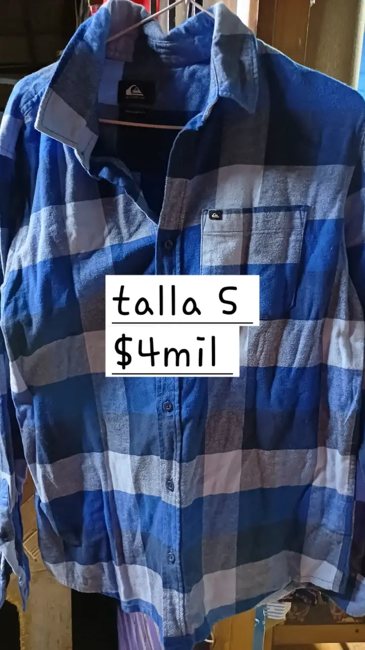 Camisa a cuadros Zara talla S - 2
