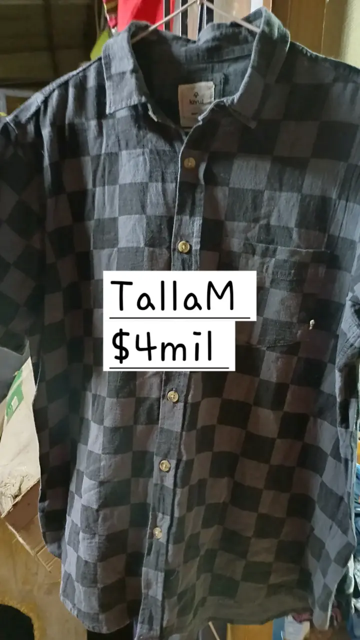 Camisa a cuadros Zara talla S - 3