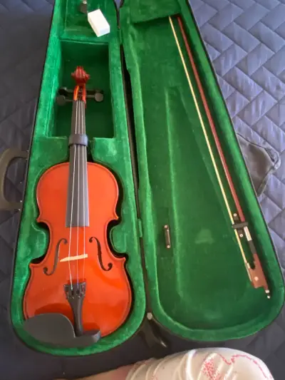 Violín acústico con estuche y arco - miniatura 4