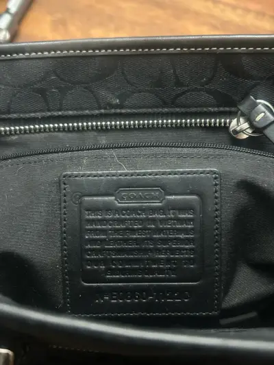 Cartera vintage Coach original - miniatura 4