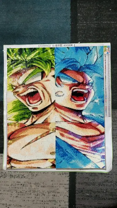 Cuadros de Diamantes Dragon Ball Z 40x50 cm - miniatura 2