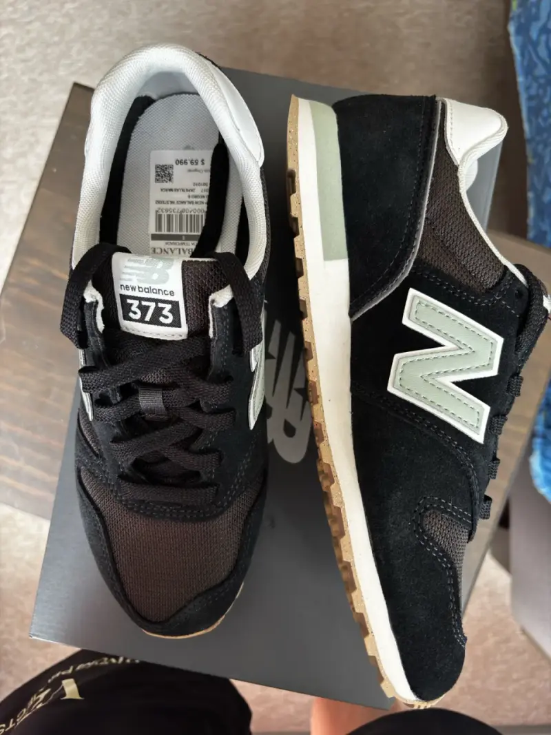 Zapatillas New Balance 373 negras - 4
