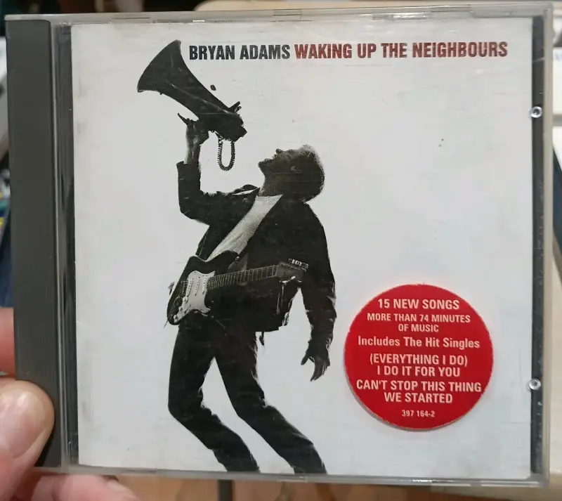 CD Bryan Adams Waking Up The Neighbours - 1
