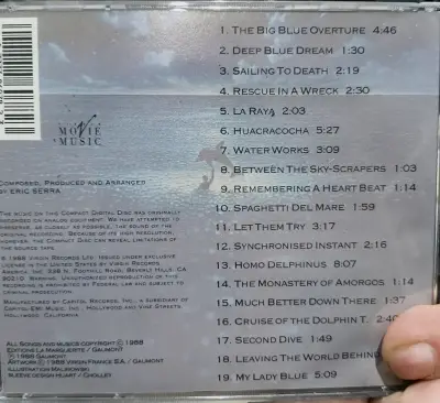 CD Banda Sonora The Big Blue Eric Serra - miniatura 2