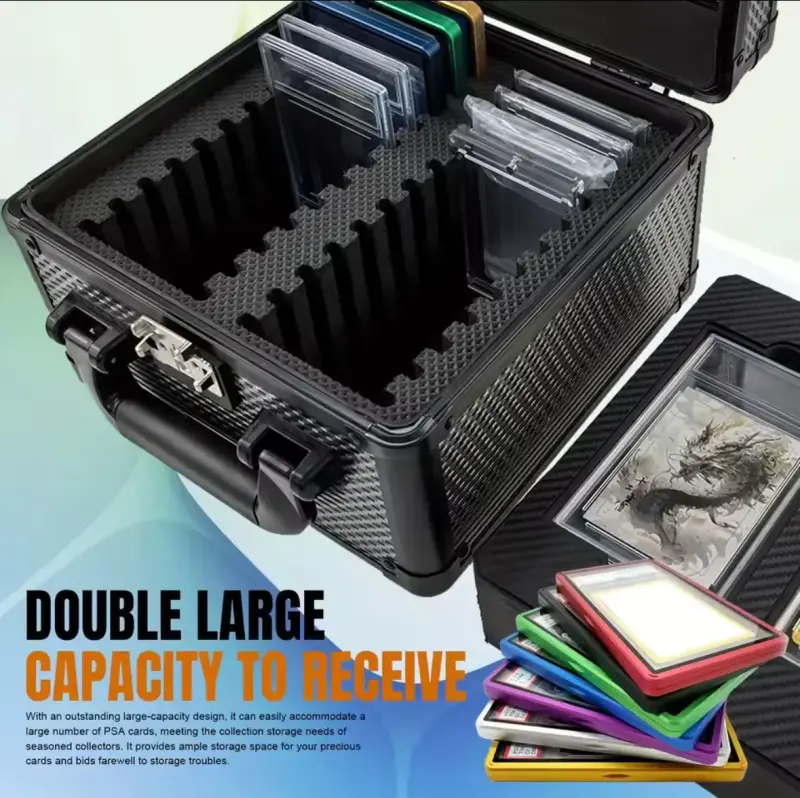 Caja para cartas gradeadas con cerradura de seguridad - 4