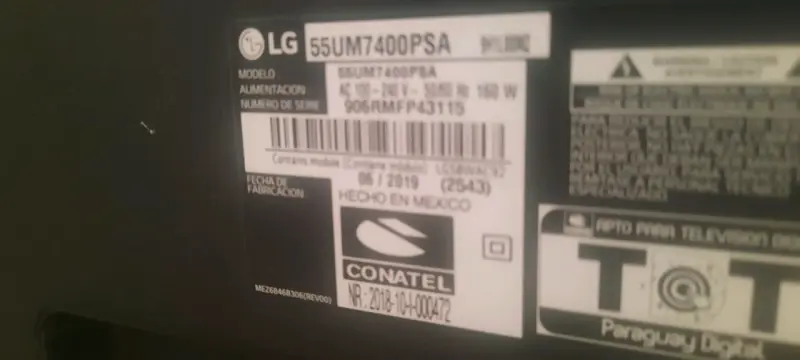 Televisor LG 55 pulgadas Smart TV UHD - 2