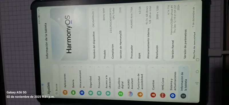 Tablet Huawei 10.4 pulgadas en buen estado - 5