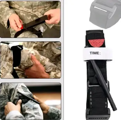 Torniquete táctico de emergencia ajustable - miniatura 4
