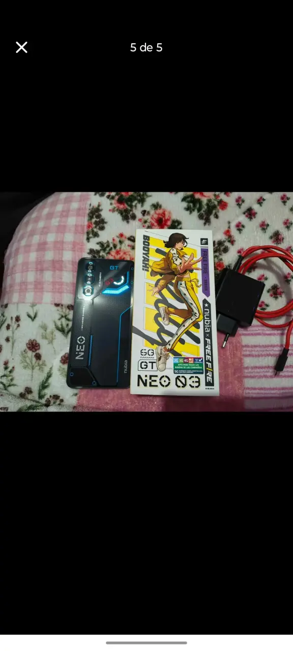 Smartphone GT Neo 3 con 256GB ROM y 24GB RAM - 4
